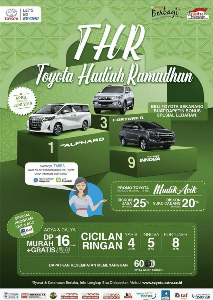 Promo Toyota Hadiah Ramadhan Di Toyota Solo